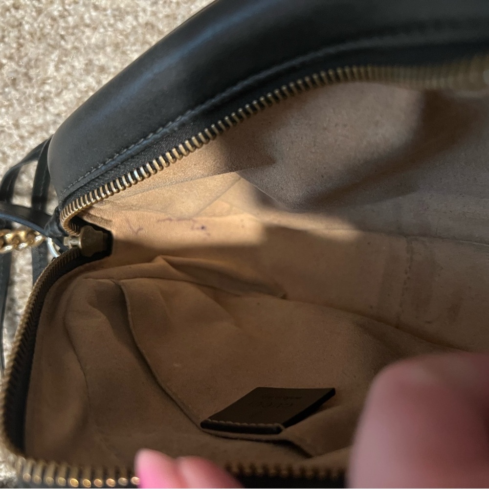 Gucci Black Crossbody Bag with Gold Accents size mini - Picture 11 of 11